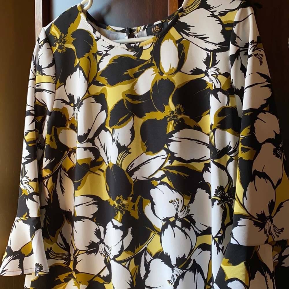 ILE Floral Dress - size 14